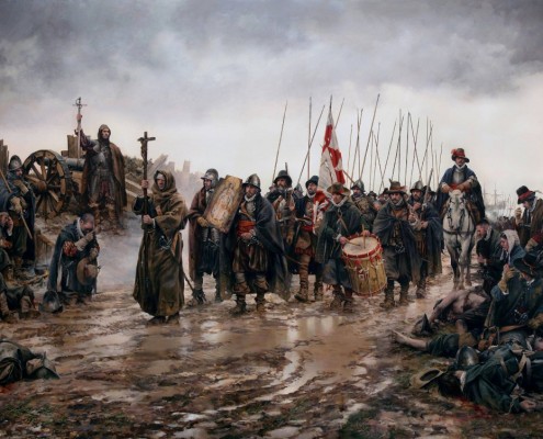 La Batalla de Empel, el cuadro de Ferrer-Dalmau que rinde tributo a los Tercios